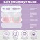 50 Packs Steam Eye Mask for Dry Eyes Spa Warm Sleep Mask Self Heating Disposable Eye Masks for Home Office Travel Eyestrain Relieve(Lavender Scent)