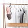 3 Pack Hanging Wig Stand,Wall Mounted Wig Hanger Portable Wig Holder Collapsible Wig Stand Display Tool For Multiple Wigs for Display,Storage, Styling(Black,size:9.2*3 inch)