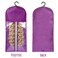 URTOPER 2PCS Dust-Proof Wig Bag Holder with Hanger &amp; Stand for Multiple Wigs - Waterproof &amp; Purpling Purple