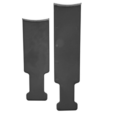 Highlighting Board, Balayage Board with Teeth, Lightweight Foiling Board, Highlight Board for Hairstylist, Reusable ABS Highlighting Comb, 2 Sizes Balayage Kit for Hair