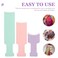 LALAFINA 3pcs Balayage Highlighting Board Hair Dye Tools Hair Coloring Paddle Board Balayage Board with Teeth for DIY Hair Coloring Salon Hair Dyeing