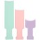 LALAFINA 3pcs Balayage Highlighting Board Hair Dye Tools Hair Coloring Paddle Board Balayage Board with Teeth for DIY Hair Coloring Salon Hair Dyeing