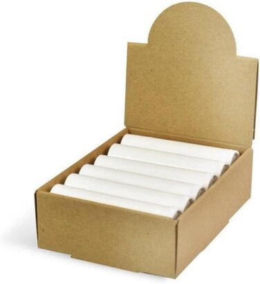 AZBB Kraft Arched Lip Balm Tube Display Boxes Holds 12 Lip Balm Tubes (10)