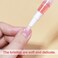 6pcs 3ml Empty Cuticle Oil Pen Tubes and 3pcs Pipettes, Clear Twist Nail Oil Pens with Brush Tip Cosmetic Container Applicators for Homemade Nail Oil, Lip Gloss, Eyelash Growth Liquid