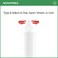 Applicator Bottle for Hair - 2-Pack, 8.5 Ounce, Translucent, Adjustable Nozzle, Open/Close Feature, Squeeze Design with Measuring Scale - Ideal for Scalp, Hair Color, Roots, Hair Oil Application