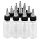 30ml Empty Tattoo Ink Bottles 10pcs 1oz Tattoo Twist Cap Plastic Clear Transparent Tattoo Pigment Container Bottle Tattoo Supplies (10pcs 30ml)