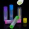 25 PCS Lip Balm Empty Bottles Lip Balm Container Clear Tubes with Twist Bottom and Top Cap, 3/ 16Oz (5.5ml)