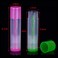 25 PCS Lip Balm Empty Bottles Lip Balm Container Clear Tubes with Twist Bottom and Top Cap, 3/ 16Oz (5.5ml)