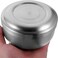 ARTIBETTER Stainless Steel Shaving Bowl with Lid Shaving Mug Bowl 4 Inch Diameter Unbreakable Shaving Cup for Wet/Hot Shave (Silver)