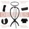 Dreamlover Wig Head Stand for Travel, 2 Packs