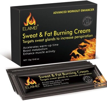 Hot Cream 10 PCS Slim Portable Workout Enhancer Sweat Firming Body Fat Burning Massage Gel Weight Losing for Women Men Loss Treatment Shaping Waist Abdomen Buttocks