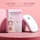 BS-MALL Scalp Massage Comb Electric Massage Brush Portable Hair Comb White Home Spa for Head White