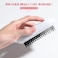BS-MALL Scalp Massage Comb Electric Massage Brush Portable Hair Comb White Home Spa for Head White