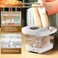 Collapsible Foot Spa with Heat, Touchscreen, Foldable Foot Bath Massager with Temperature Control, Foot Massage Rollers, Pedicure Foot Spa for Home, Office, Relaxation, Valentines Gift for Men &amp; Women