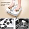 H&amp;B Luxuries Collapsible Foot Spa Massager with Heat, 6 Rollers, Bubble &amp; Shower, LED Display &amp; Remote Control, Electric Foot Bath for Stress Relief, Black