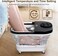 H&amp;B Luxuries Collapsible Foot Spa Massager with Heat, 6 Rollers, Bubble &amp; Shower, LED Display &amp; Remote Control, Electric Foot Bath for Stress Relief, Black