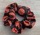 Infinity Collection - Basketball Scrunchies (2pcs) - No-Crease &amp; Tangle, Premium Velvet Hair Accessories - For All Hair Types - Gifts for Sports Fan