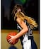 Infinity Collection - Basketball Scrunchies (2pcs) - No-Crease &amp; Tangle, Premium Velvet Hair Accessories - For All Hair Types - Gifts for Sports Fan