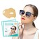JACHOYI 5-Piece Golf Face Mask,Outdoor UV Protection Mask,Golf Sunscreen Patch,Gel Skin Care Mask,Suitable for Outdoor Sports, Cycling, Mountain Climbing