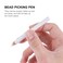 30pcs Absorb White Pencil Nail Art Pen Wax Manicure Dotting Tools Nail Art Dotting Pencil Gemstones for Nails White Rhinestones Nail Gems White Nail Pen Wooden Pen Crayon
