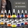 Tattoo Ink - Tattoo Ink Set - Micro Knife Paint and UV Tattoo Ink -Tattoo Supplies - for Professional Body Tattooing and Art Painting（14 Colors 1 oz/Bottle）