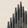 6pcs Waterproof White Black Brown Pre-Draw Mapping Pencils Peel off Eyebrow Pencil Hard Permanent Makeup Eyebrow Pencil (Mix Color)