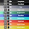 Tattoo Ink 10 Colors Set 1/2oz 15ml/Bottle Tattoo Inks Pigment Kit Superior Tattoo Supplies for Lining, Shading, Tribal, and Blending TI6003-15-10
