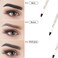 Microblading Eyebrow Pen 4 Pack Dark Grey Brow Pencil 3D Waterproof Eyebrow Pen Waterproof Eyebrow Pencil Micro-Fork Tip Brow Pen Natural All Day Eyebrow Makeup