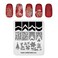 KADS Nail Art Stamping Plates Christmas Snowflake Santa Christmas Socks Tree Bell Nail Stamp Template for DIY Nail Decoration (CH023)