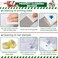 JUNEBRUSHS 10Pcs Christmas Nail Stamping Plates, 6Pcs Nail Art Templates 2 Nail Stamper 2 Scraper with Snowflakes Snowman Santa Xmas Tree Ball Elk Nail Stencils Image Plates Tools(Christmas Style)