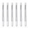 minkissy 6Pcs Eyebrow Mapping Pencil - White Eyebrow Pen White Microblading Pen Markers for Skin Makeup Position Mapping Mark Tools Brow Mapping Pen (White)