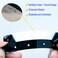 36 Pieces Black Hole Punch Lace Wig Tape Double-Sided Waterproof Adhesive Tape for Lace Wig Toupee Hairpiece (Black with Hole) &hellip;