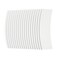 1522 Wig Tape Strips   Made in USA   36 Pack   Back Curve Contour   Clear Double Sided Hair Replacement Adhesive Tape for Wigs and Toupees Products