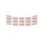 1522 Wig Tape Strips   Made in USA   36 Pack   Back Curve Contour   Clear Double Sided Hair Replacement Adhesive Tape for Wigs and Toupees Products
