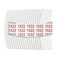1522 Wig Tape Strips   Made in USA   36 Pack   Back Curve Contour   Clear Double Sided Hair Replacement Adhesive Tape for Wigs and Toupees Products