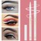 6Pcs White Eyeliner Pencils Professional Use as Highlighter,Lip Line Pen Long-lasting Nice Color Eye Brow Gel Pen Makeup Brow Tint Pencils Beauty Makeup Tools