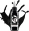 1 oz/Bottle Tattoo Ink - Blackout Tattoo Ink - Black Ink Dark and Bold Black Shade Pigments - Professional Tattoo Ink