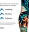 Tattoo Ink, Premium Quality, Precision Medium Viscosity, Rich Hue, Quick Healing, Acrylic-Free, Water-Based, Ready-to-Use Ink for Precision Tattooing (Sunset Orange, 1 oz)