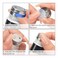 White Brow Mapping String 30m Pre-Inked Mapping String for Permanent Makeup Brow Mapping Positioning Thread Marker and Microblading Supplies