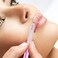 Pink Eyebrow Press in core Microblading Marker Pens, TgoBeauty 2pcs Skin Marker Pen Eyebrow Makeup Position Mapping Mark Tools Eyebrow Mapping Pen Stencil with 4 replacement refills (Pink)