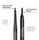 Men's Brow Pencil - 2-in-1 Brow Brush &amp; Lead Pencil - Shape, Define &amp; Fill In Eyebrows - Ultra-Thin - Long-Lasting Color - Vegan - Light Brown