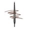 Men's Brow Pencil - 2-in-1 Brow Brush &amp; Lead Pencil - Shape, Define &amp; Fill In Eyebrows - Ultra-Thin - Long-Lasting Color - Vegan - Light Brown