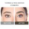 Double Ended Eyebrow Pencil, Waterproof Natural Brow Enhancing Pen, Long lasting Eye Makeup, Pack of 1, Khaki Brown