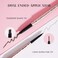 Eyebrow Pencil Double Ended, Waterproof Natural Brow Enhancing Pen, Long lasting Eye Makeup, Pack of 1, Light Brown