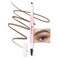 Kaely 2in1 Waterproof Eyebrow Pencil, Longwearing Eye Brow Pencils for Women Makeup, Mechanical Eyebrow Pen with Spoolie Brush, lapiz de cejas a prueba de agua, 06 Soft Brown