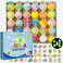 Bath Bombs for Kids with Surprise Inside Glow in The Dark, 30 Pack Bath Bombs Gift Set, Child-Safe Colorful Bubble Bath Fizz for Kids with Toys, Birthday, Halloween, Christmas Gift for Girls and Boys