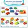 Bath Bombs for Kids with Toys Inside, 9 Pack Handmde Bath Bombs Set with Pull-Back Cars Inside, Rich Foam Color Bubble Set Boys Girls for Skin Moisturizing