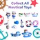 Bath Bombs for Kids Set with Toys Surprise Inside for Kids   Nautical Toys   Natural and Safe for Girls, Boys, Teens - Perfect for Gift - Handmade in USA