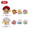4 Pack Little Girls Hair Clips Cartoon Toy Hair Accessories Birthday Dress Up Party Supplies Christmas Gift