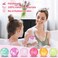 6 Large Bath Bombs for Kids Girls, Bath Bombs with Surprise Inside Natural Organic Bubble Bath Set with Bracelets Rings Toys Handmade Bathbombs Gifts for Christmas Basket Stuffer Easter Valentines Day